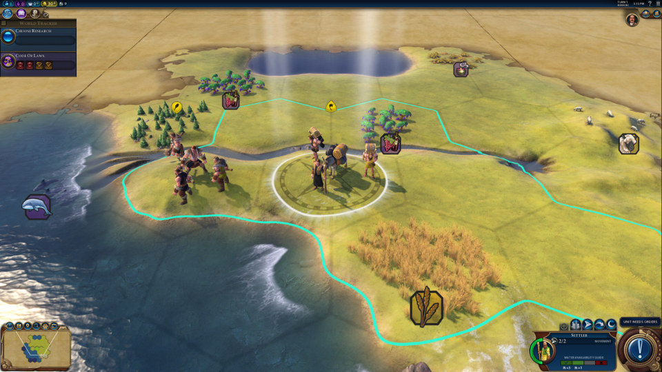 Civ VI Shadows On